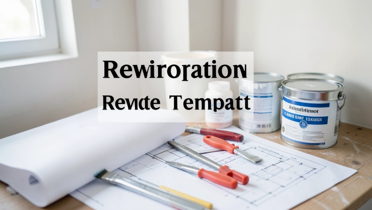 informacja o remoncie mieszkania wzór