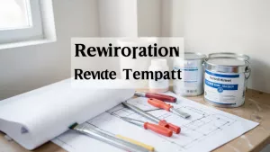 informacja o remoncie mieszkania wzór