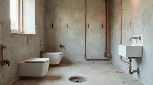 Koszt robocizny łazienki stan deweloperski