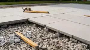 Płytki tarasowe na dystansach cena robocizny